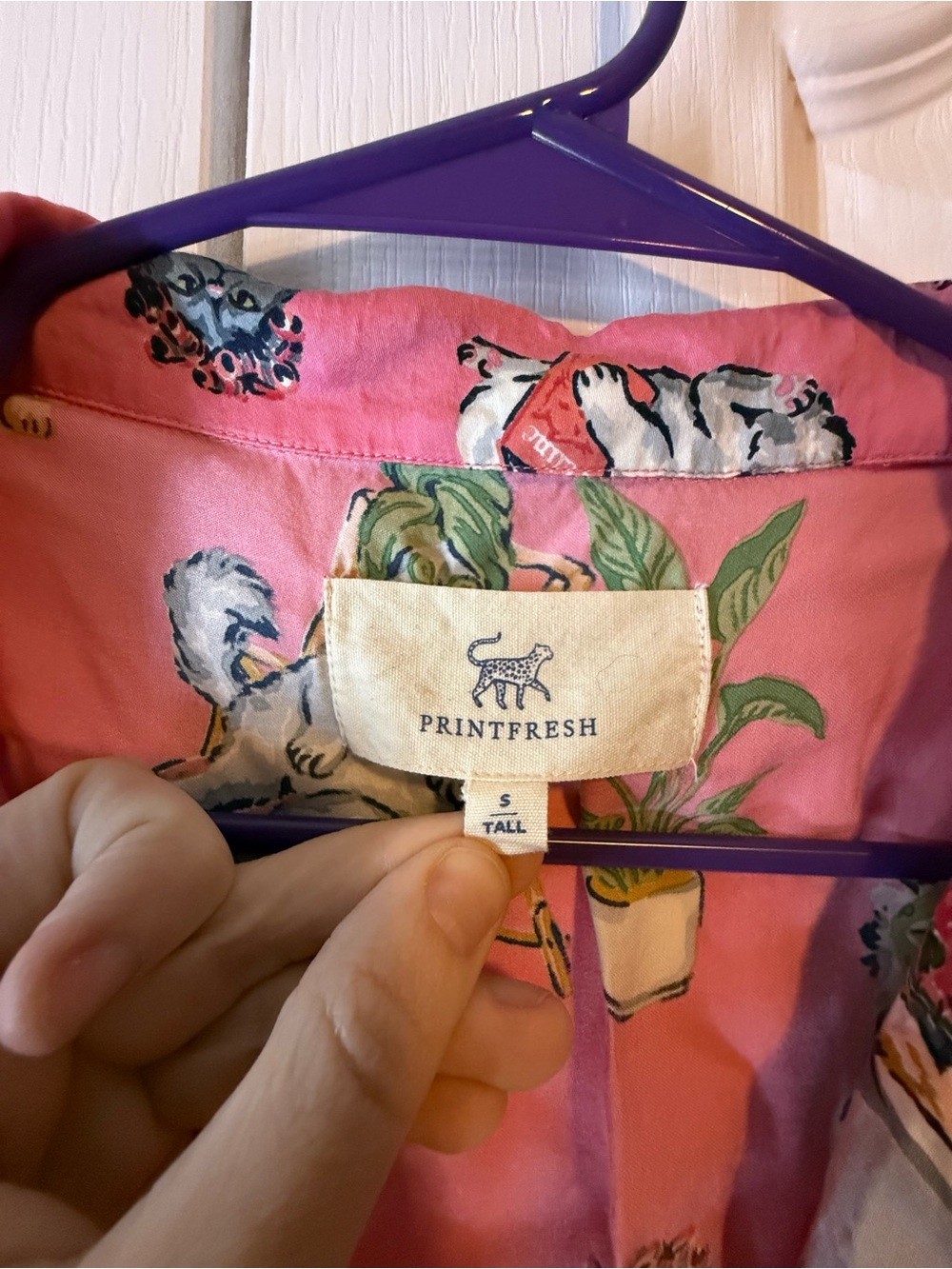 Printfresh Spa Day Satin Pant Set - Small Tall - Picture 3 of 4